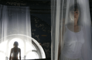 Lara O'Reilly's ABSENCE: PRESENCE installation Kronstadt, Russia