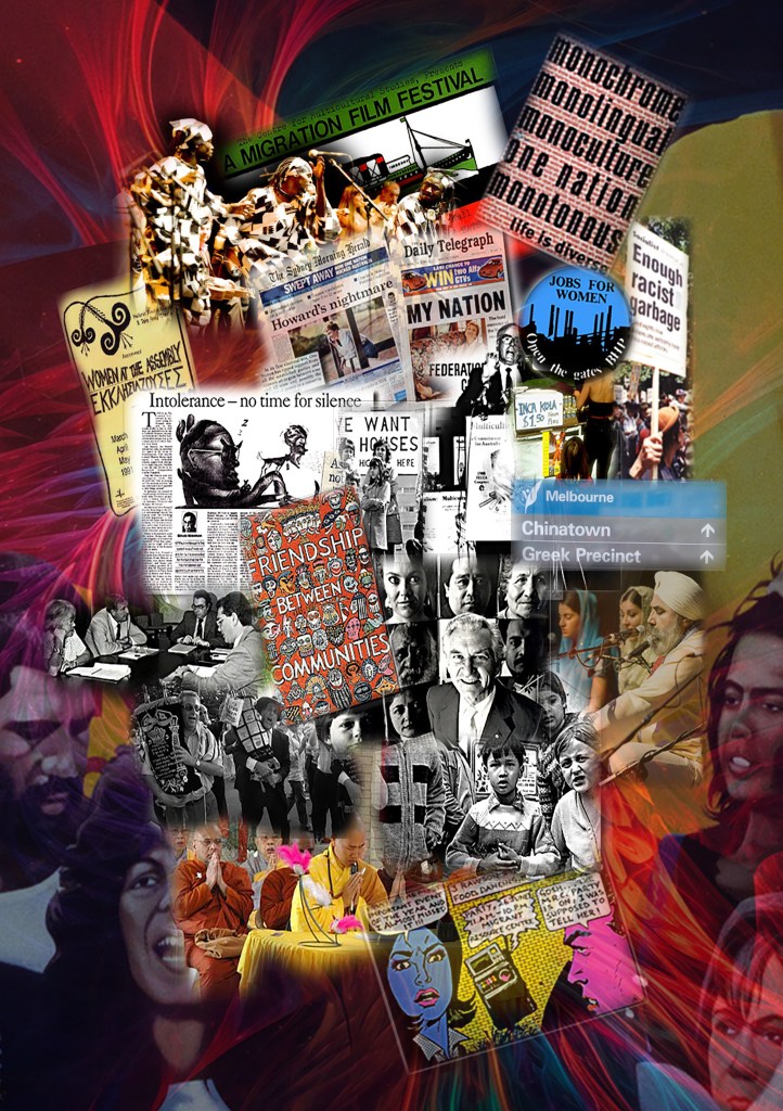 Multicultural Arc describes and analyses a half-century of multicultural action and policy in Australia, as the country changed from being 99.5% European to one of the most diverse societies in the world. Through examinations of the changes introduced by successive governments, readers follow the twists and turns of ideology and popular attitudes. From the “invention” of Australian multiculturalism through to attacks on its very existence, the affirmation of Australia’s multicultural future now depends on addressing systemic racism and continuing inequalities. Five key themes include the place of First Nations in a multicultural society, the problems of racism, the challenges of communication and representation, the shredding of research capacity, and the creation of best fit institutions. Key words for the future are recognition, research and representation. Multicultural Arc is published by Sydney Multicultural Community Services.