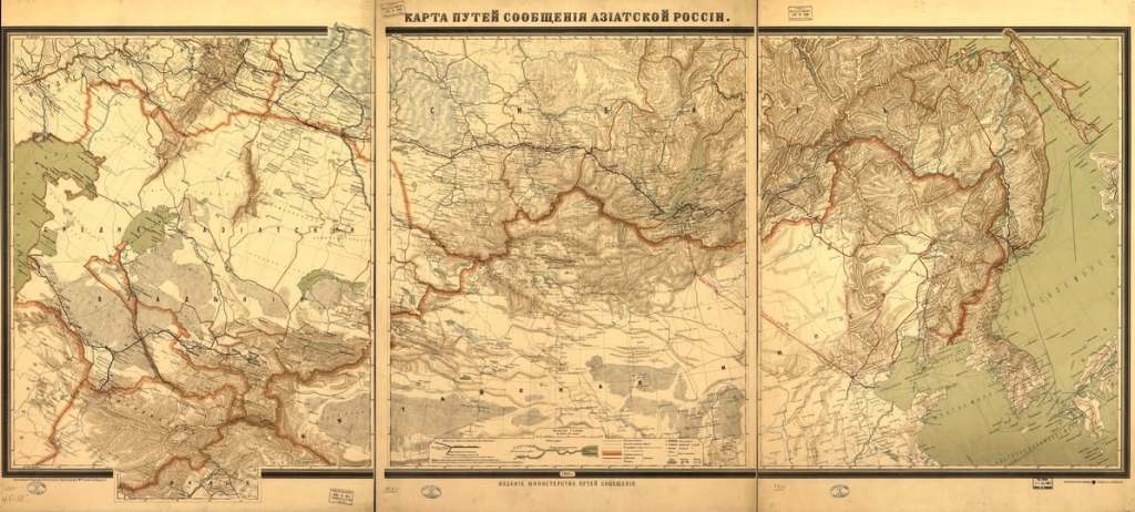 Map of transport routes in Asian Russia, 1901

It is not just geography. It is survival.