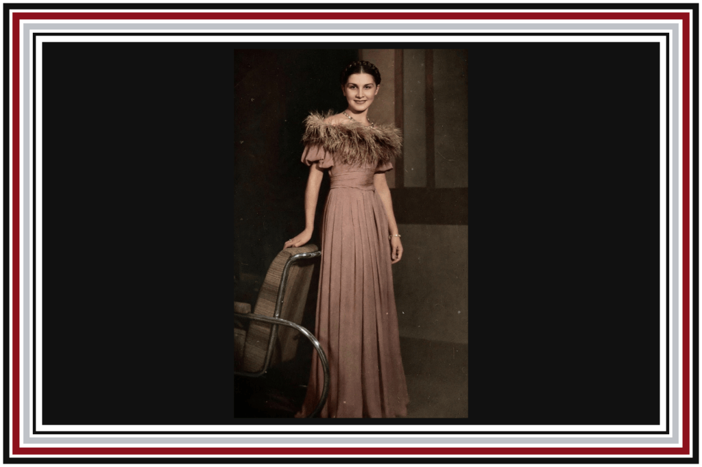 2. Portrait of Xenia Vladimirovna attributed to Josepho Studio colourised 1930s, Shanghai.